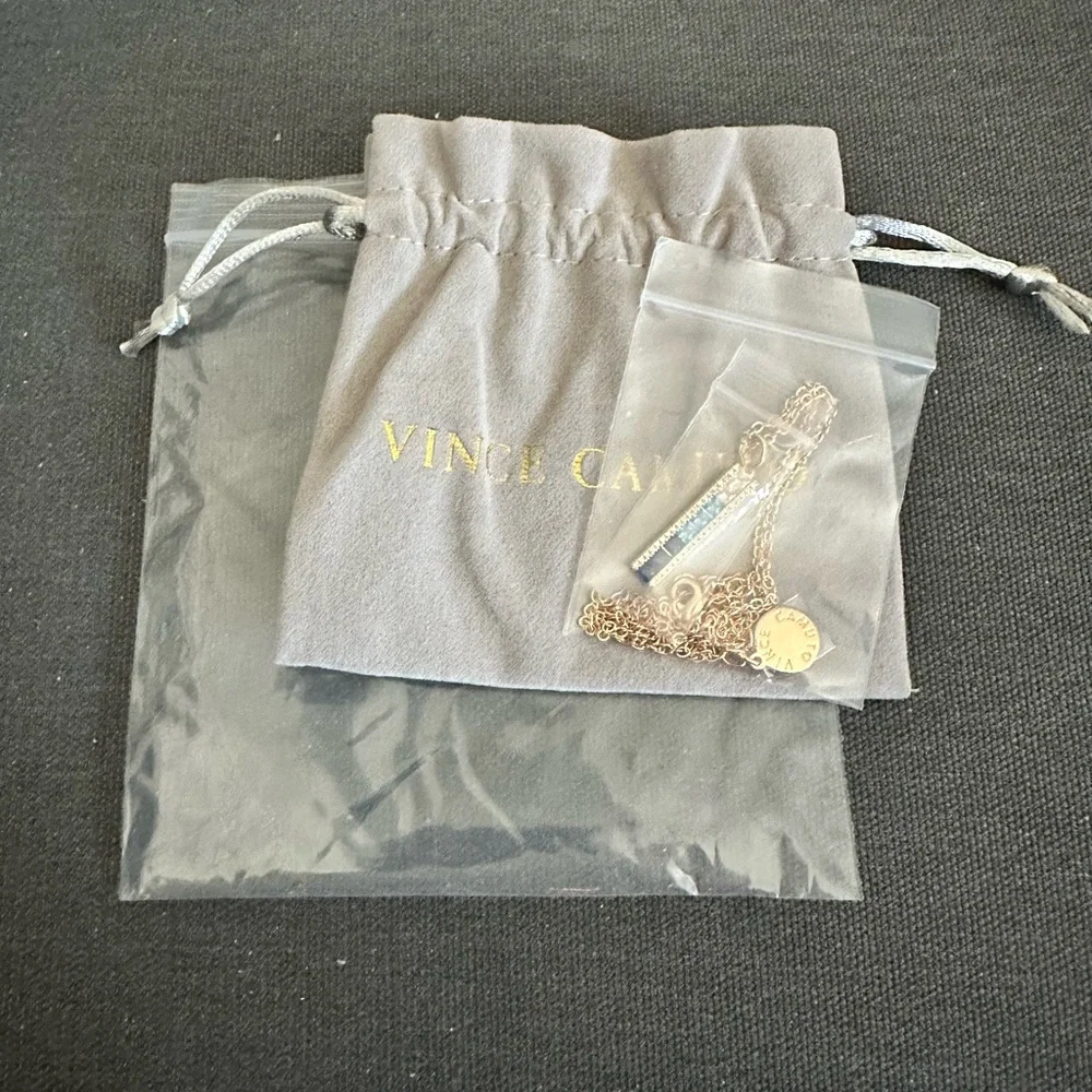 Vince Camuto Blue Ombre CZ necklace NWT - Picture 3 of 4